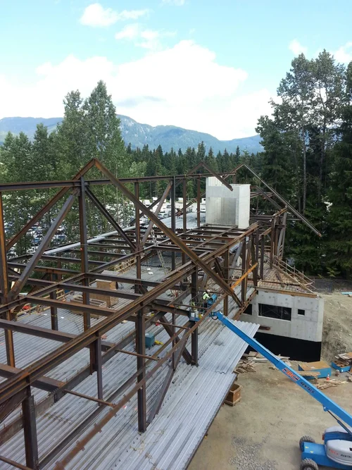 Audain Art Museum among the trees