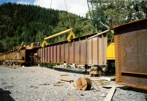 Gitwinksihlkw Bridge — launch nose