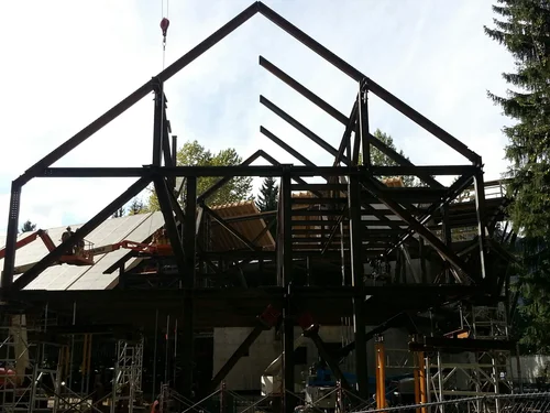 Audain Art Museum elevated structure