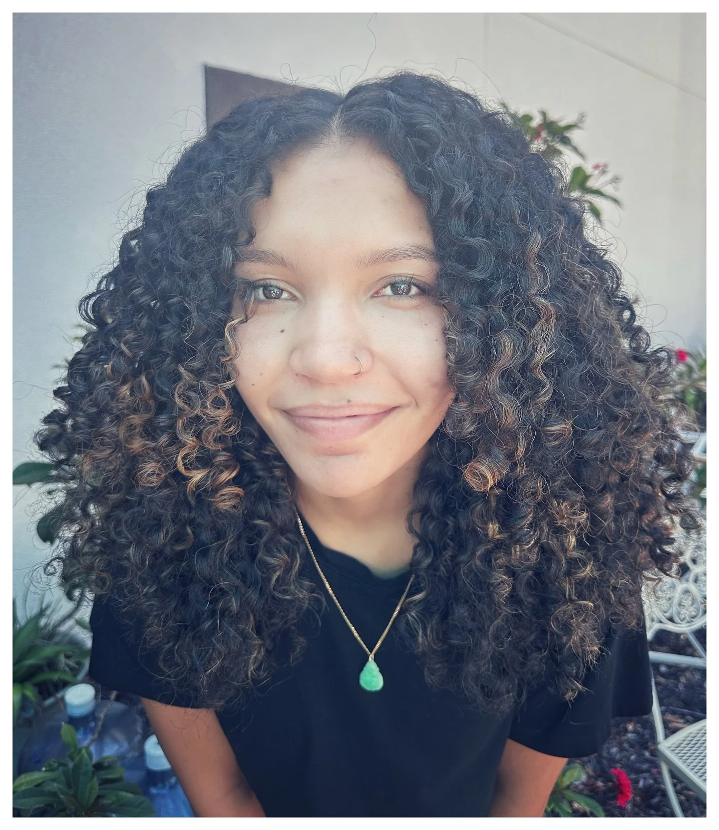 Many flowering plants bloom before summer, with spring being their peak growth time.🪻

A corrective cut and mini detox was done to prep these gorgeous curls for color next week.💐 

Are your curls summer ready? 

#summercolorloading 🐚🥥

#clearwate