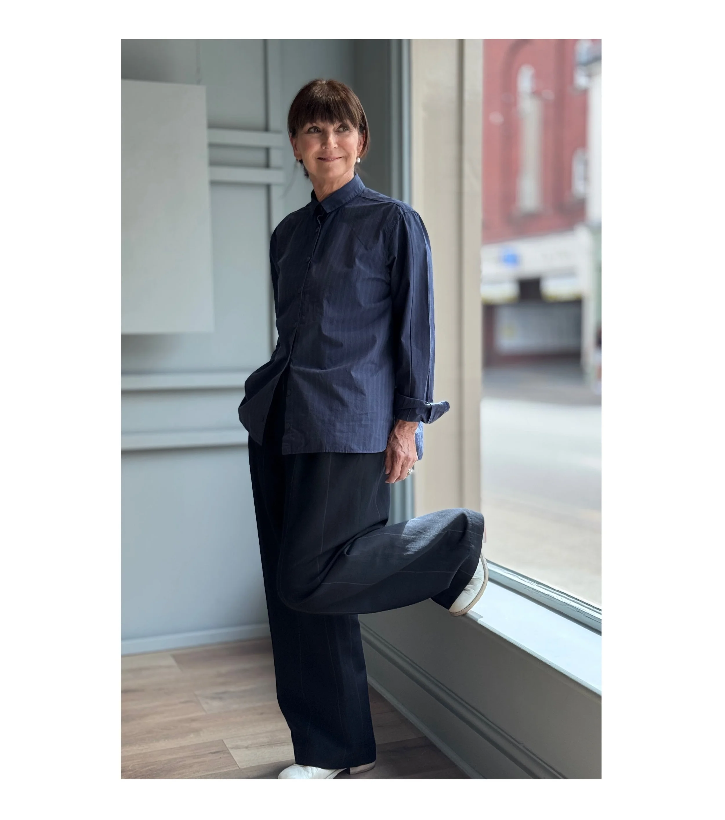 .
&mdash;&mdash;&mdash;&mdash;&mdash;&mdash;&mdash;&mdash;&mdash;&mdash;&mdash;&mdash;&mdash;&mdash;&mdash;&mdash;&mdash;&mdash;&mdash;&mdash;&mdash;&mdash;&mdash;&mdash;-

Fall / Winter 26-27

. Loose Tyrol Shirt
. In Navy Stripe
. 100% Cotton
. Loo