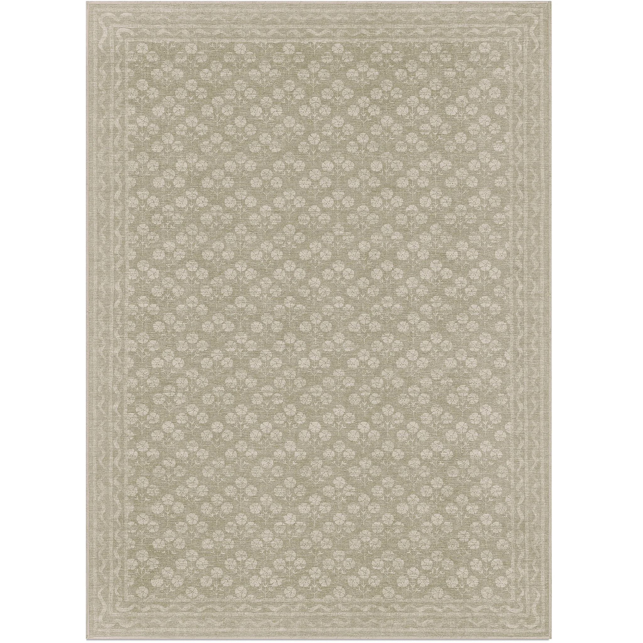 Tumble Rugs | Mayfield Light Green/Ivory