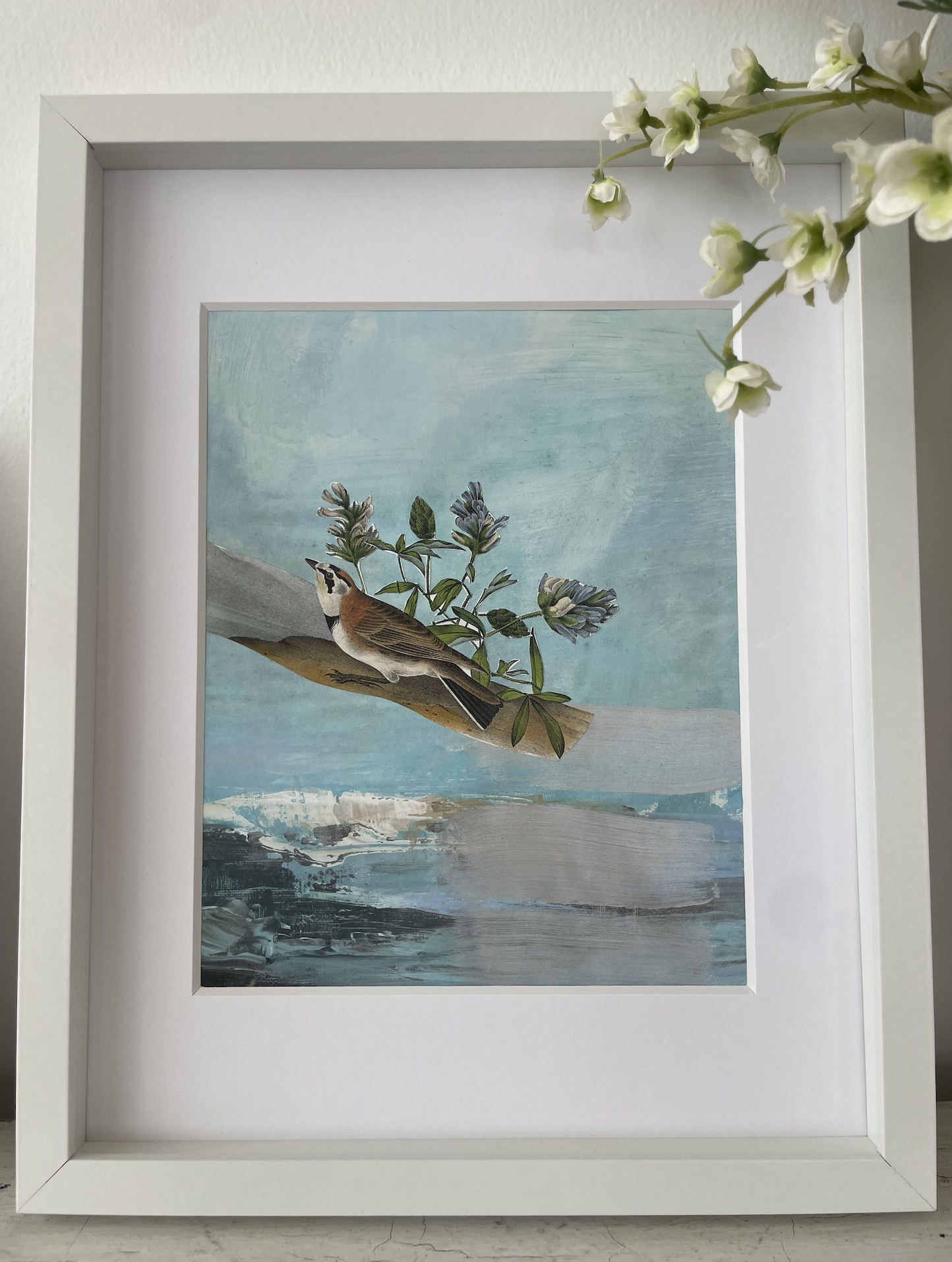 Ocean Bird Collage