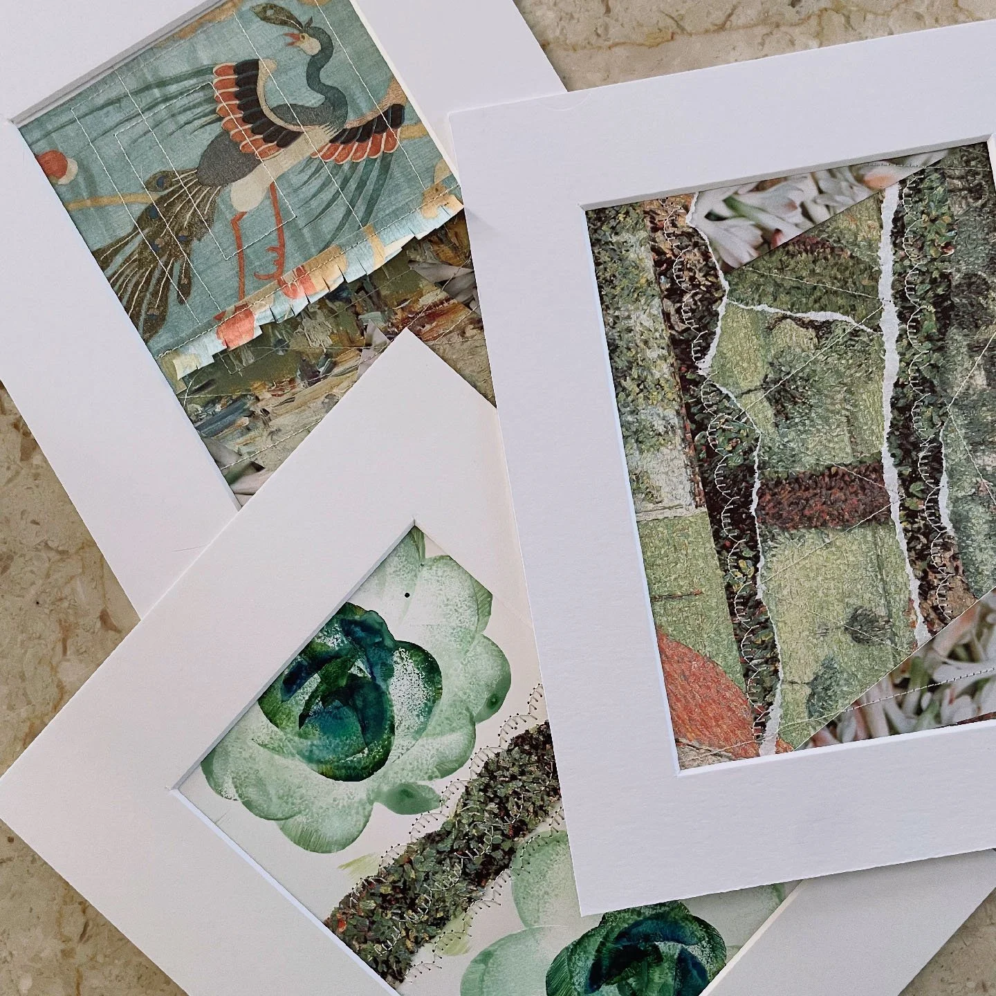 Collage Set | Artichoke & Aviary