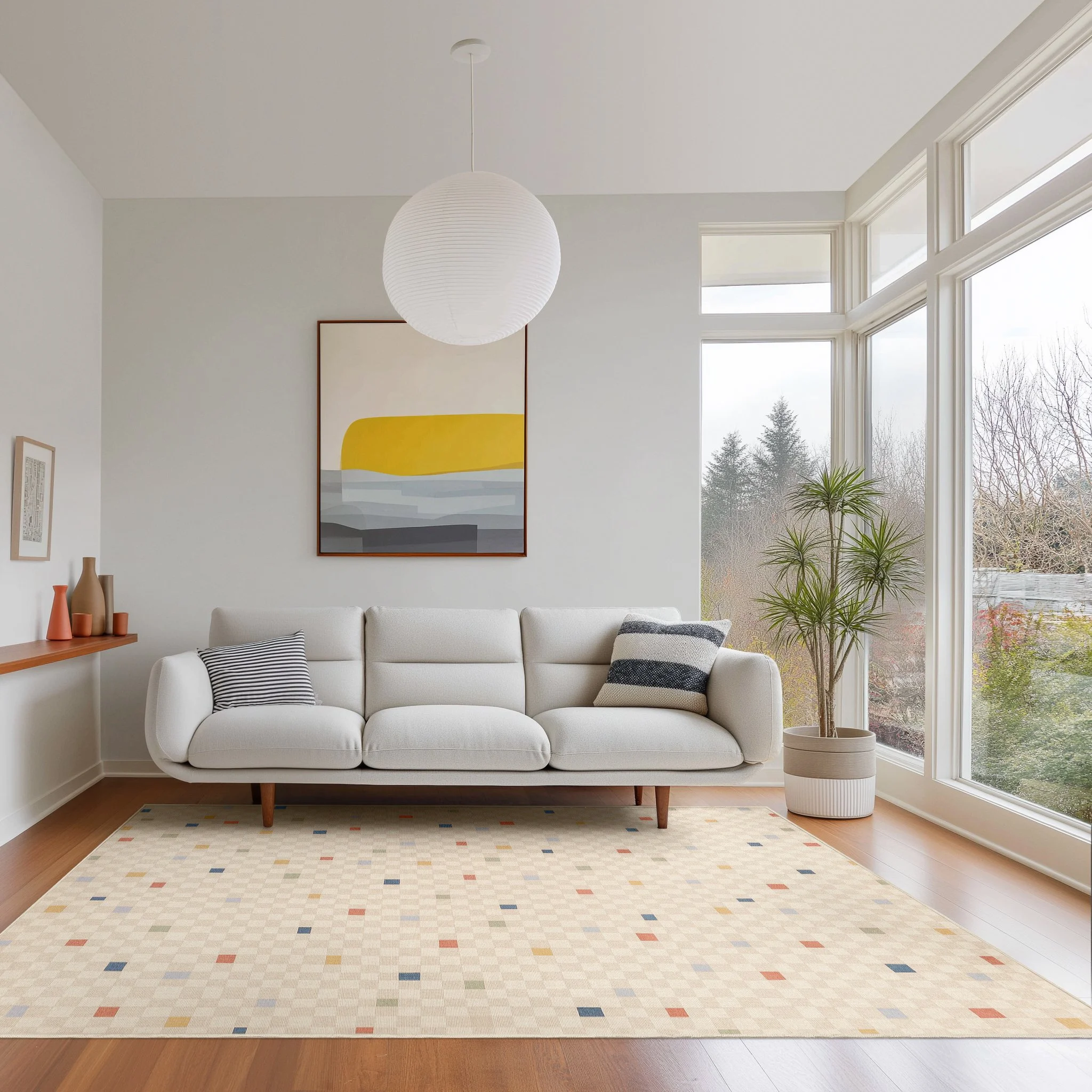 Tumble Rugs | Willa Red/Multi