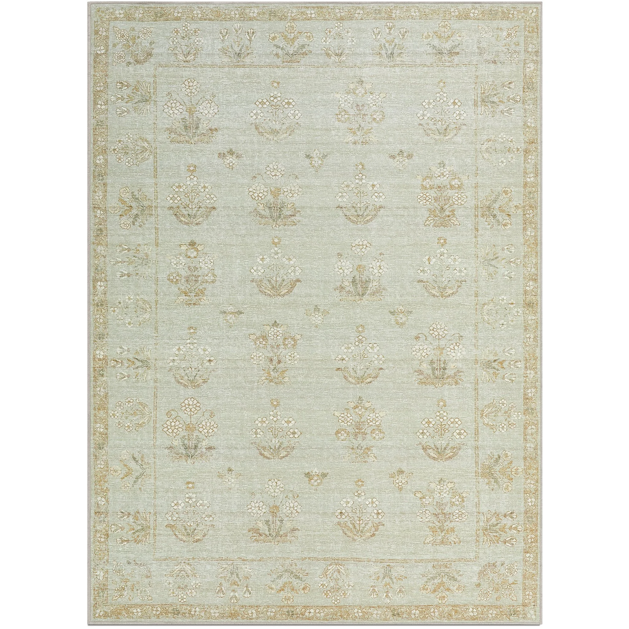 Tumble Rugs | Jasmine Light Green/Neutral