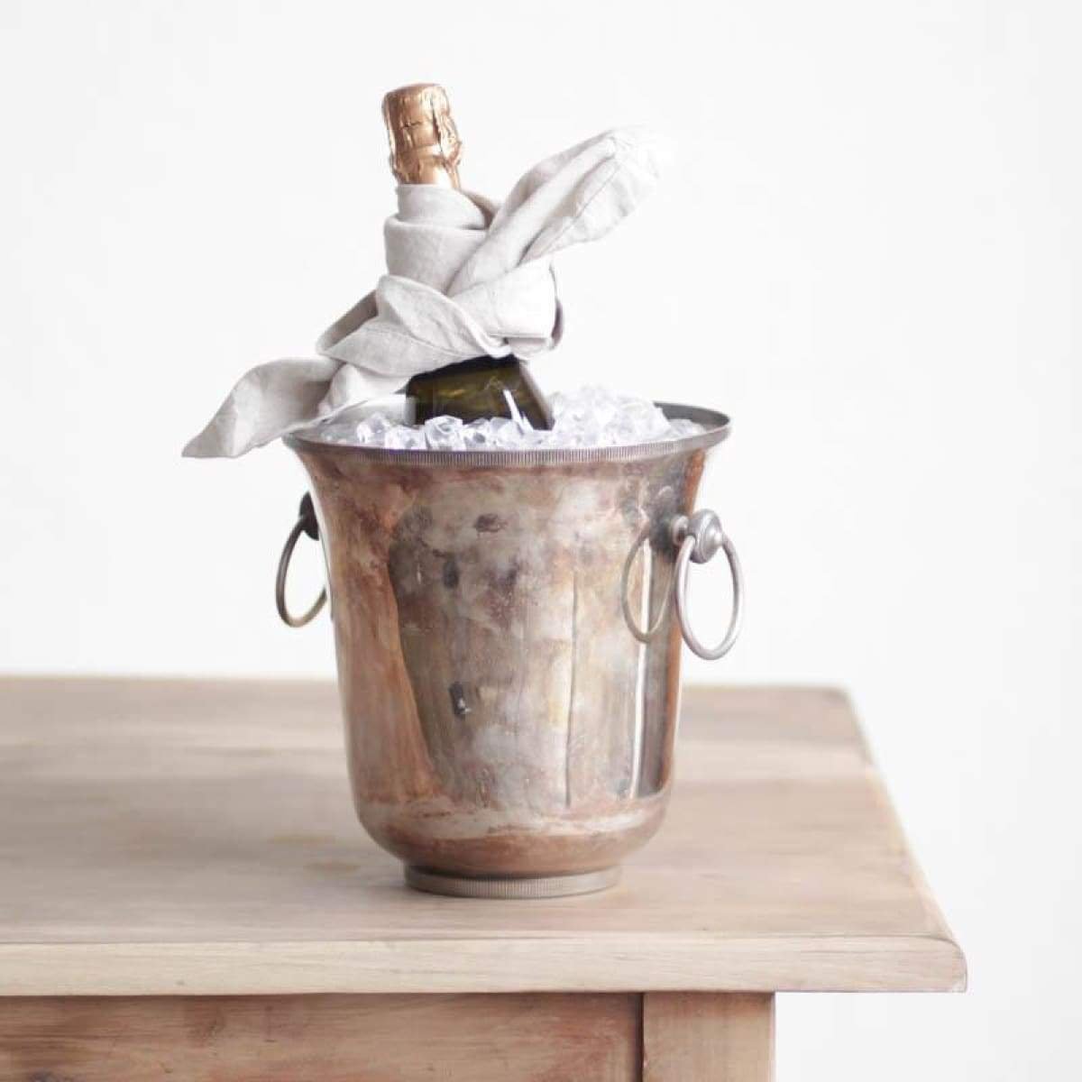 Silver plated champagne bucket