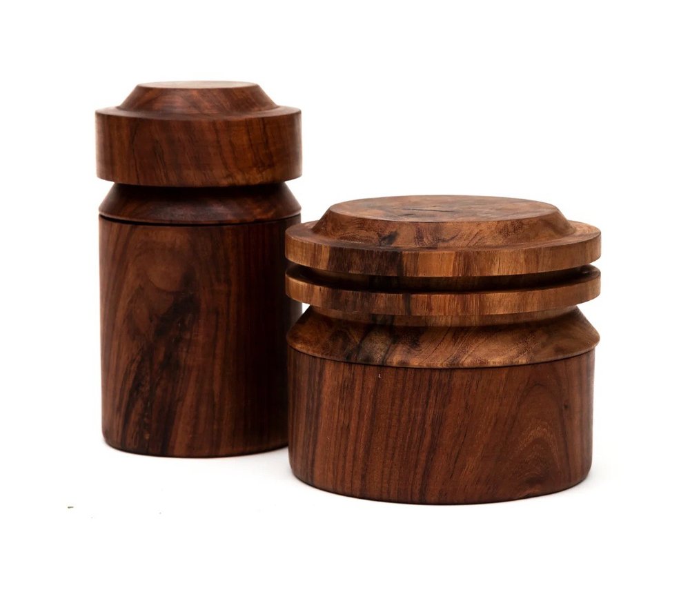 Tzalam wood containers
