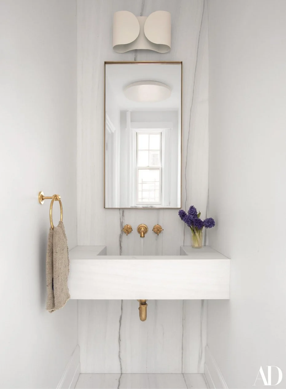 In good light: Vintage Mid Century sconce lamps for your chic bath ...