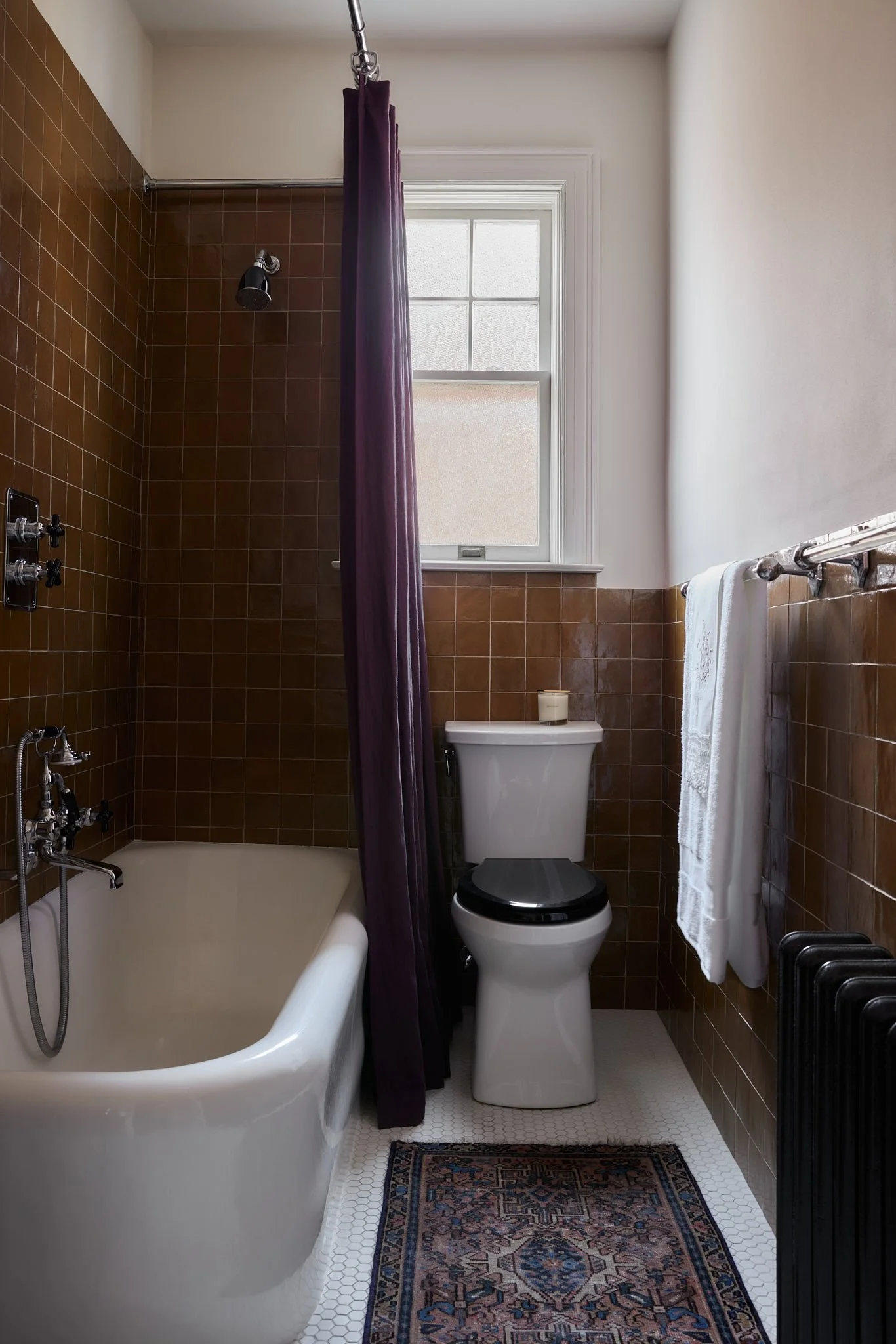 Custom designs for luxury historic bath.