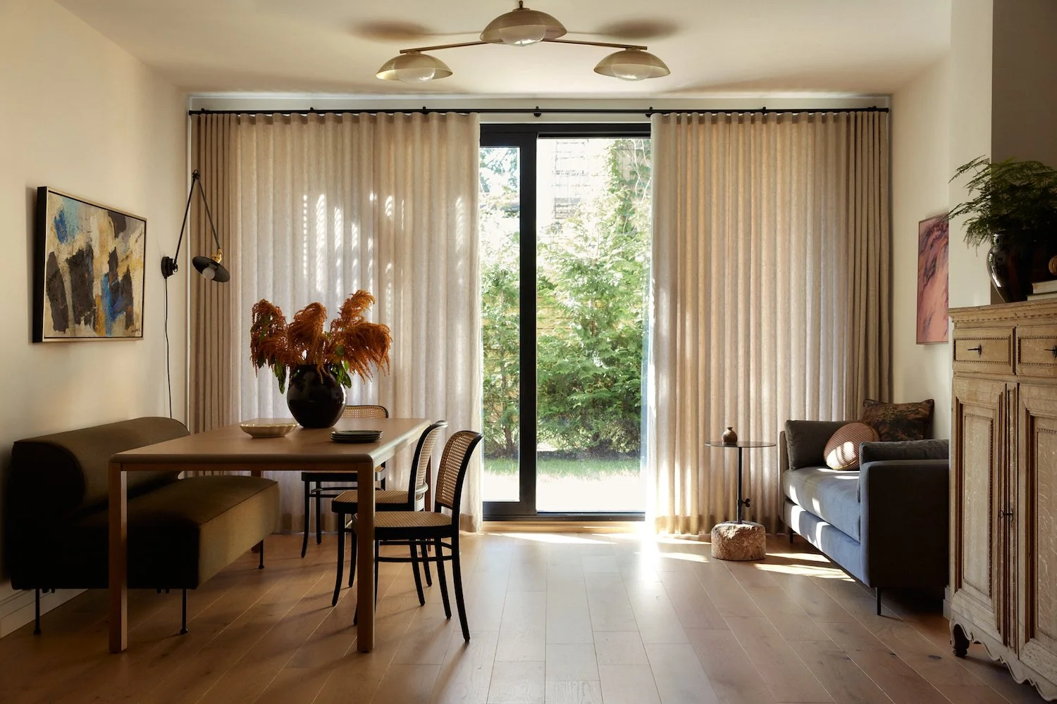Luxury interior design in Carroll Gardens, Brooklyn brownstone