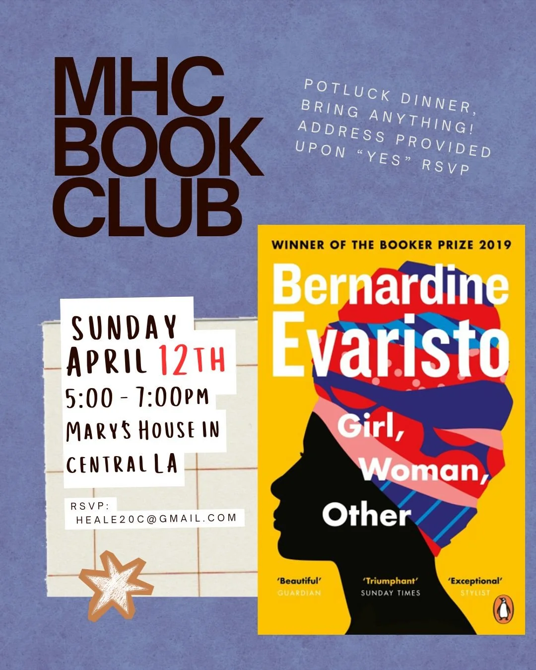 Quarterly LA book Club