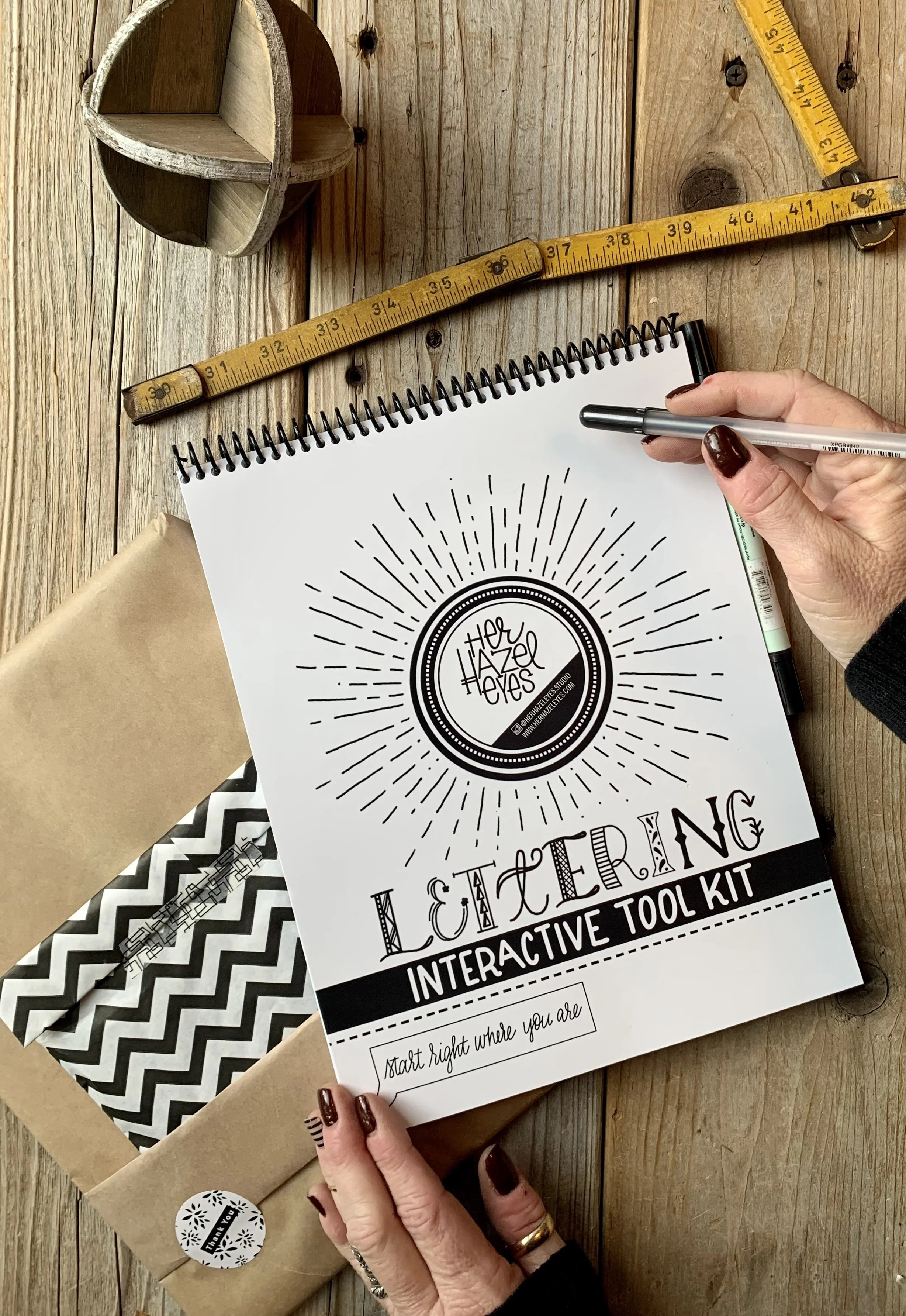 learn lettering book
