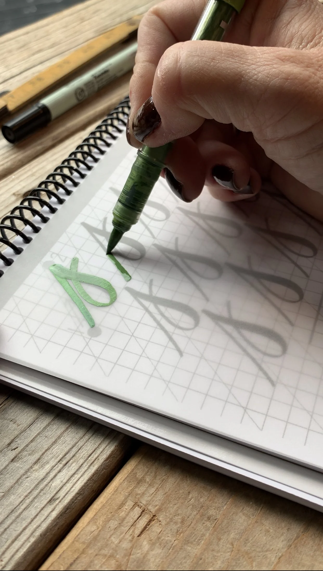 learn lettering worksheets