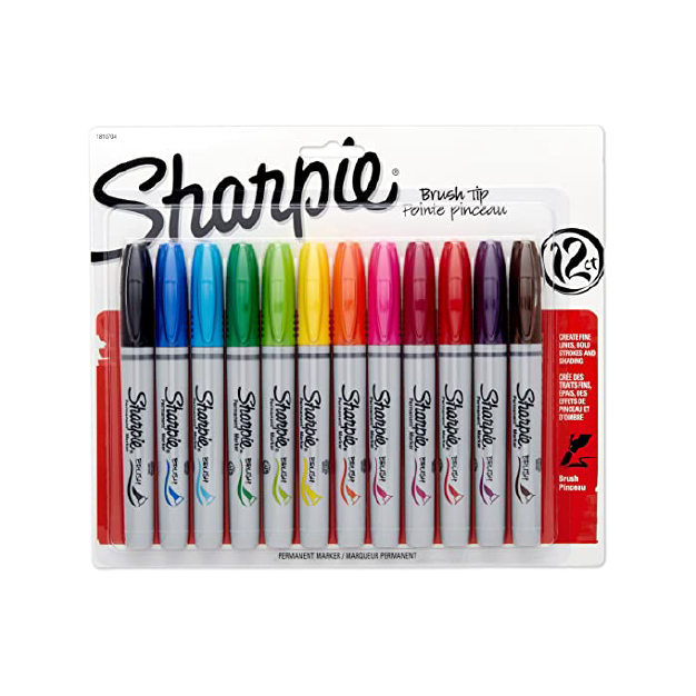 Sharpie Large Brush Tip Pens