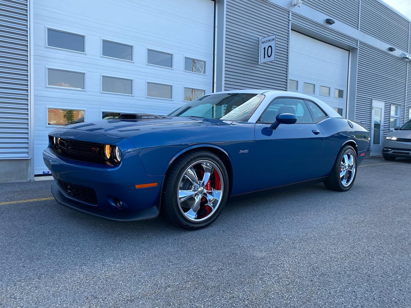 Our clients inspiration was his 1970 Dodge Challenger R/T with his white vinyl roof - challenge accepted. To mimic that textured finished, we opted for @alltakna Crusher White textured finish, and we couldn&rsquo;t be more pleased! 
#dodge #dodgechal