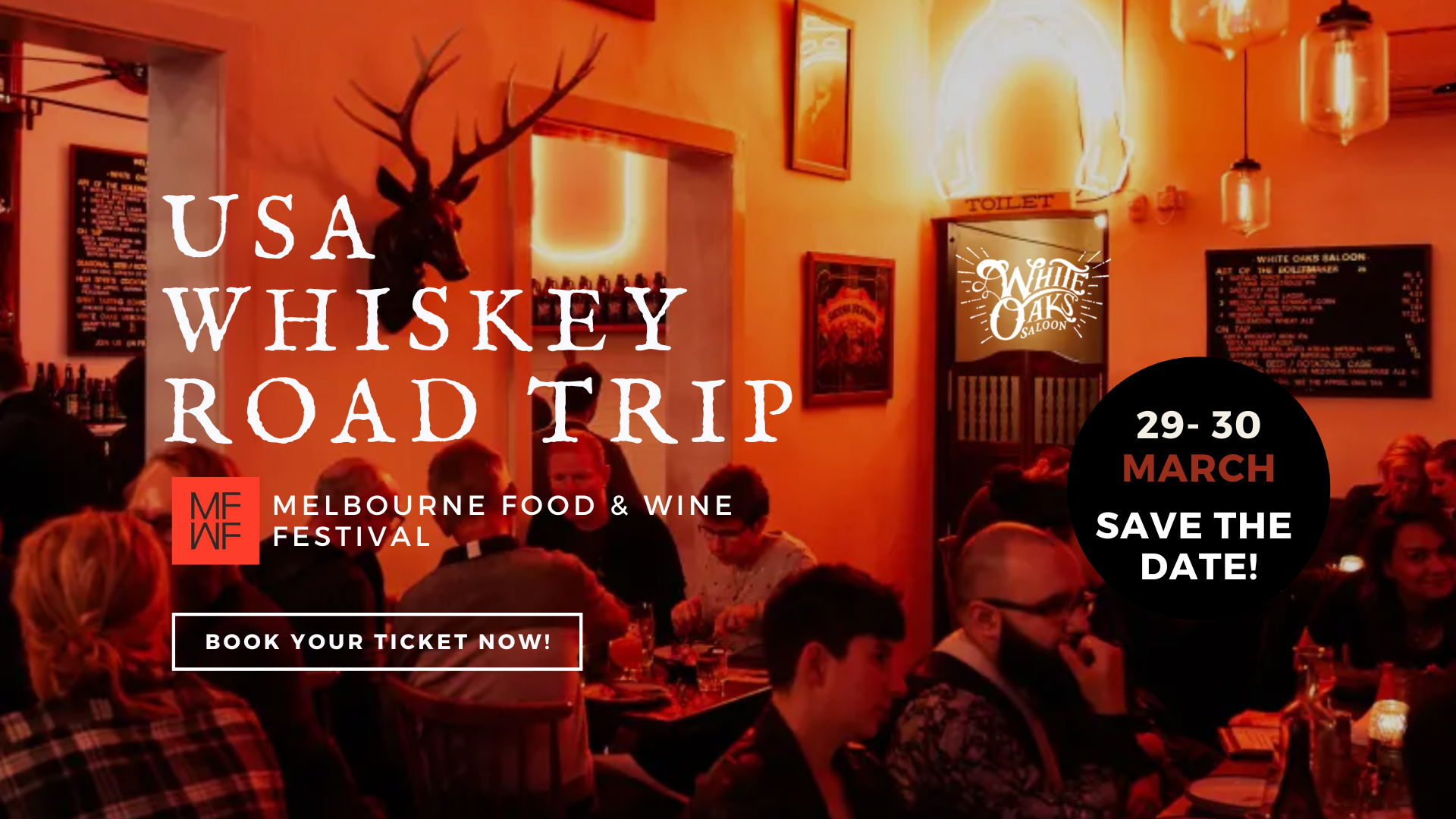 Melbourne Food & Wine Festival - USA Whiskey Road Trip