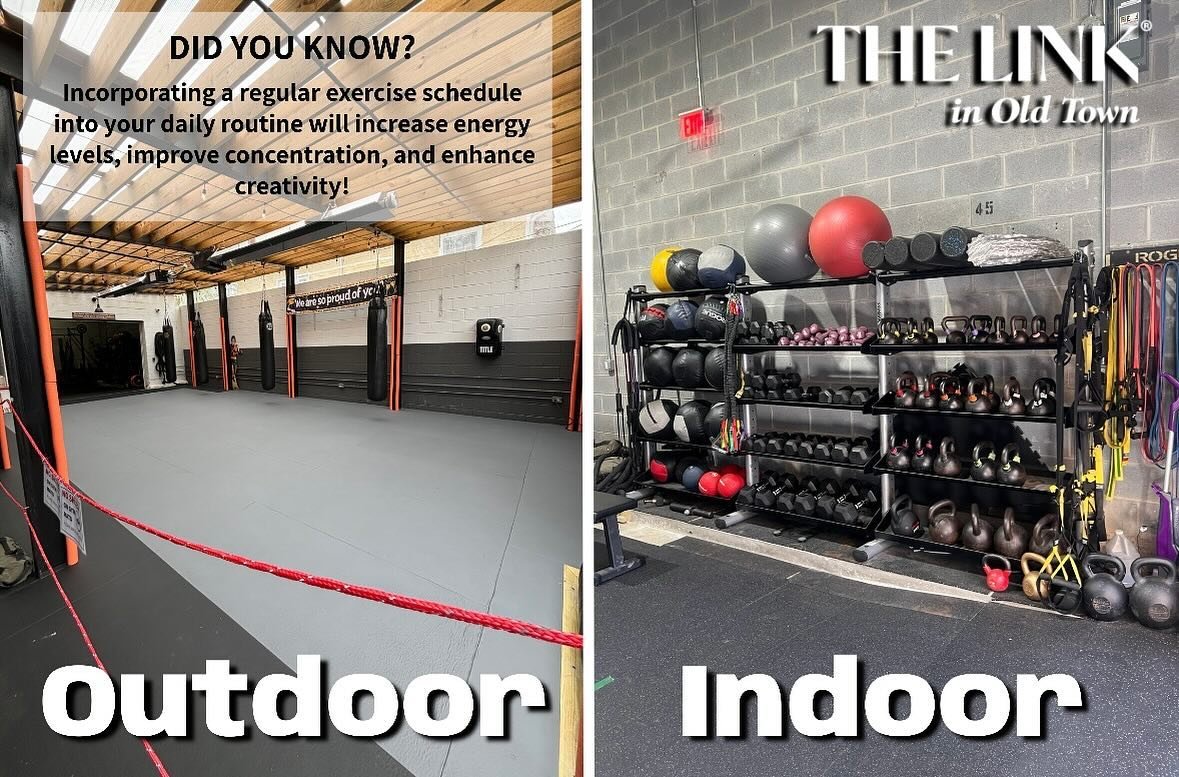 The gym at The Link is a big hit as many members like to use our workout space to help them build their confidence, strategy, and strength while on breaks! Stepping away from the computer screen and picking up some weights will boost your energy leve