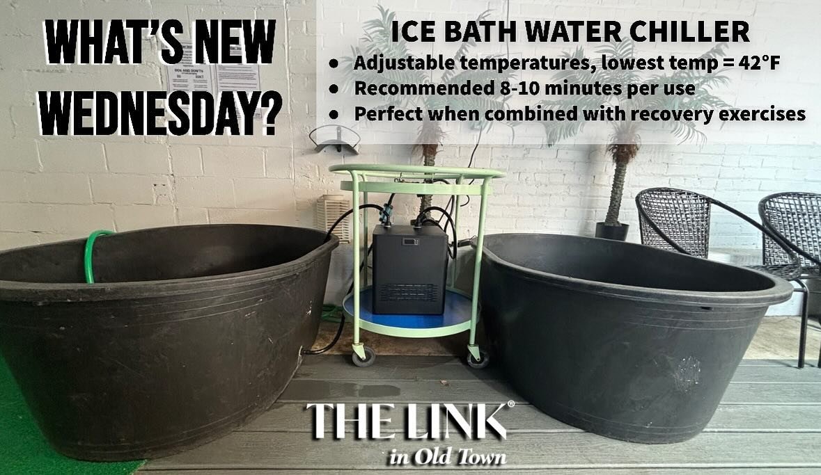 This week, we received and set up our new ice bath water chiller! This new device is used to lower the temperature of the ice bath quicker and more easily! Whether it&rsquo;s a pre or post-work workout session, consider taking a plunge to recover and