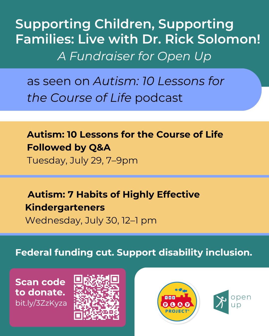 Dr. Rick Solomon Hosts a Fundraiser for Open Up — Open Up