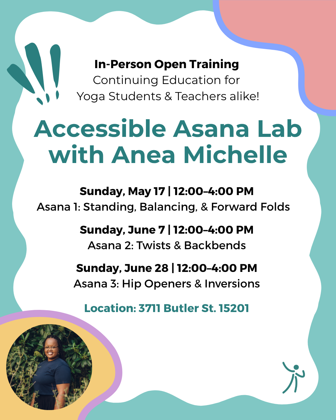 Accessible Asana Series (three in-person trainings)