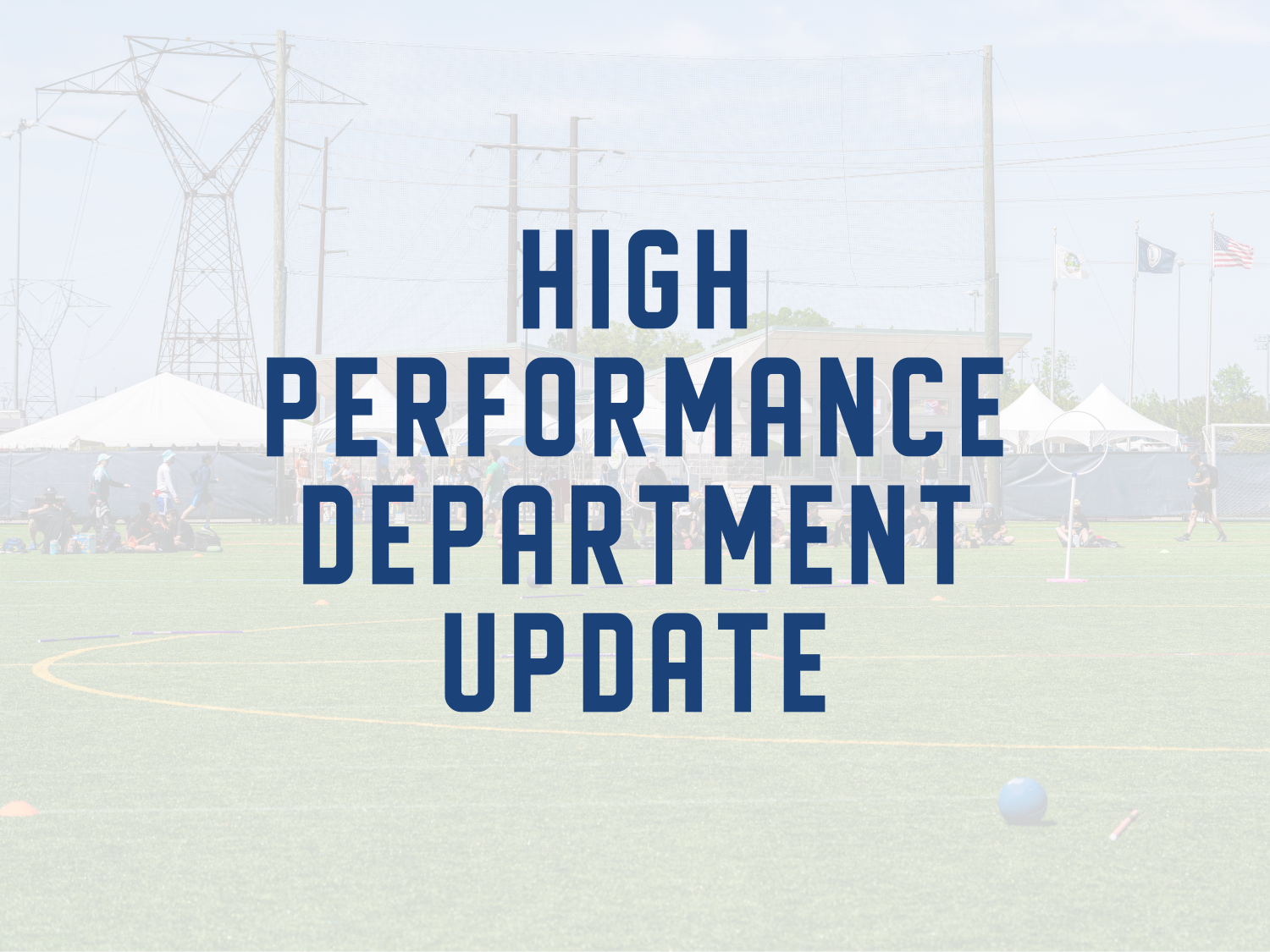 USQ High Performance Department Update
