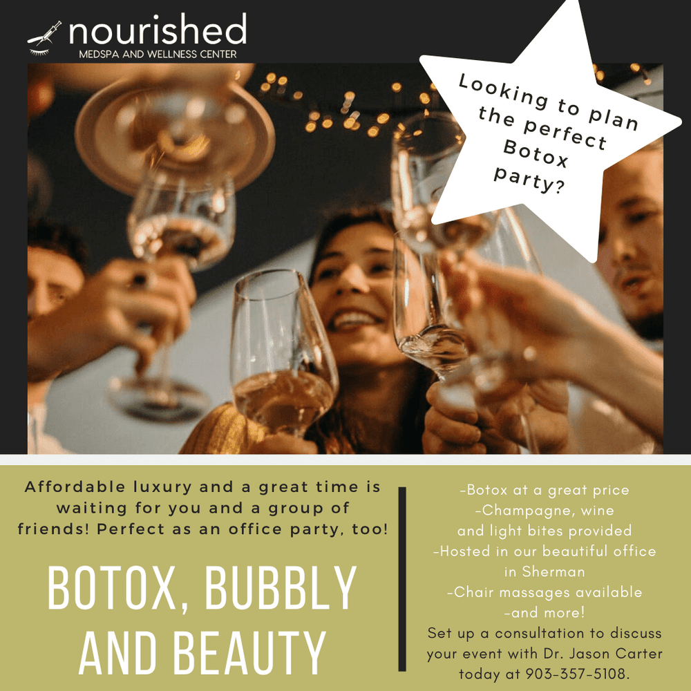 Nourished MedSpa Botox Parties — Nourished MedSpa
