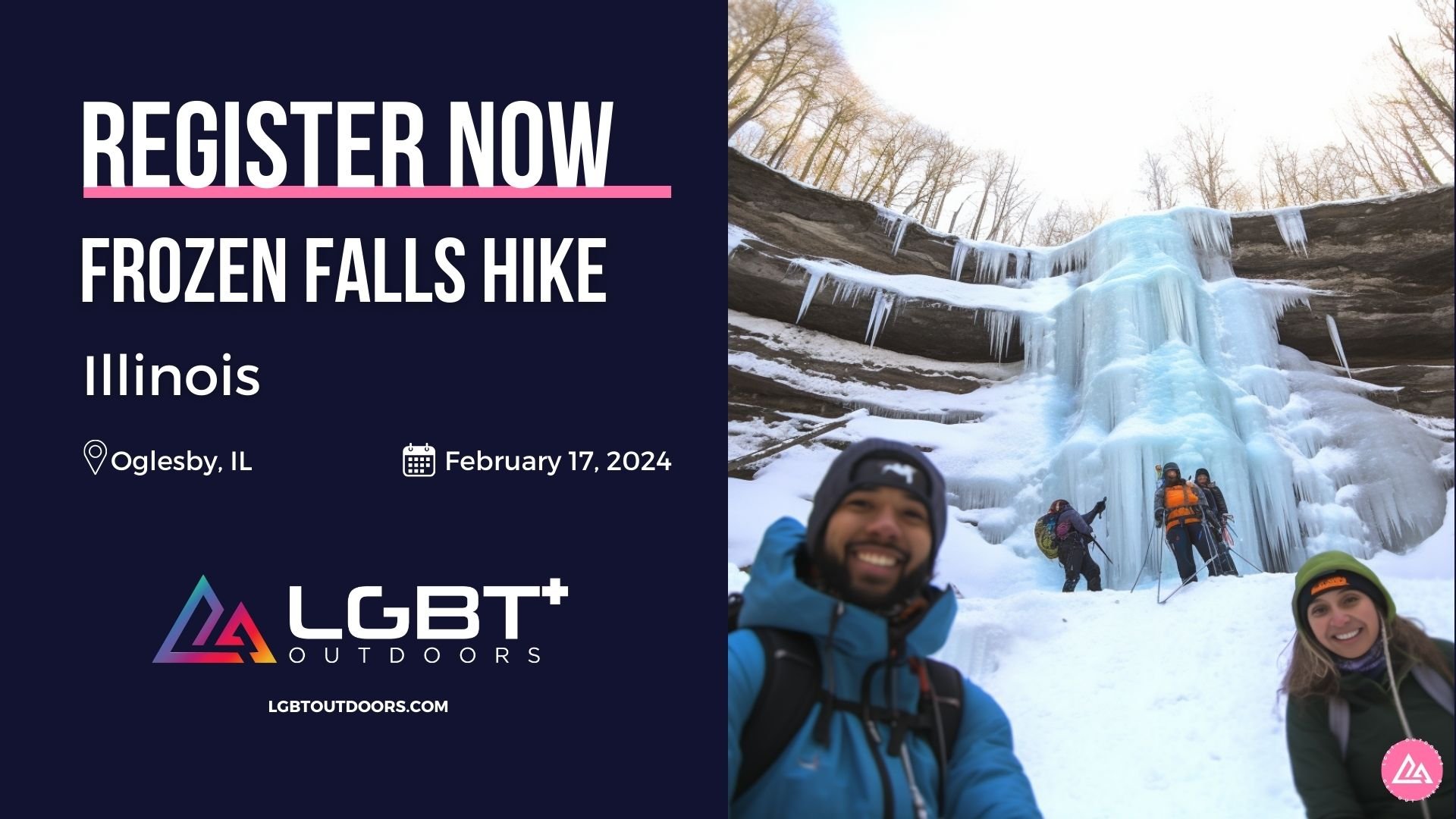 Frozen Falls Hike | IL