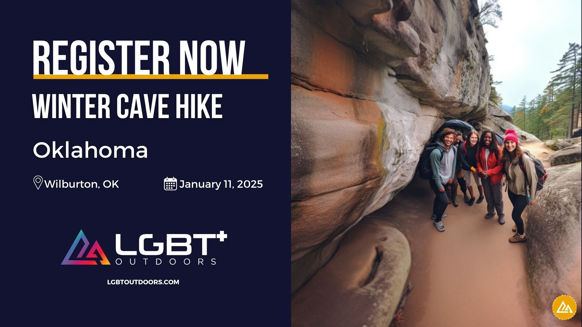 Winter Cave Hike | OK