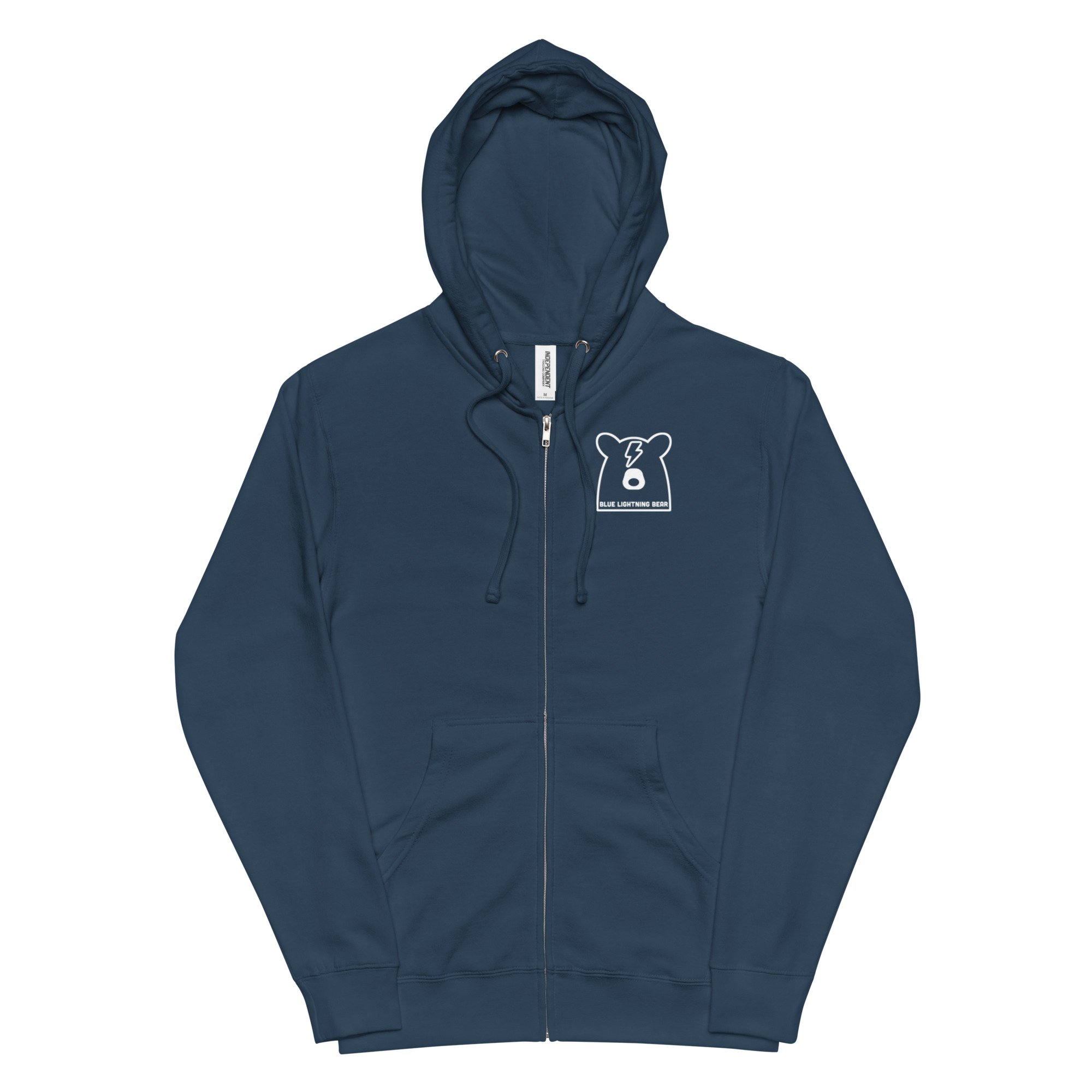 unisex-fleece-zip-up-hoodie-navy-front-63dee4186aba7.jpg
