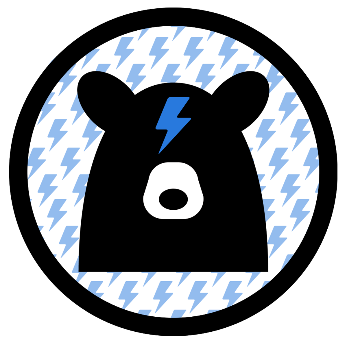 Blue Lightning Bear