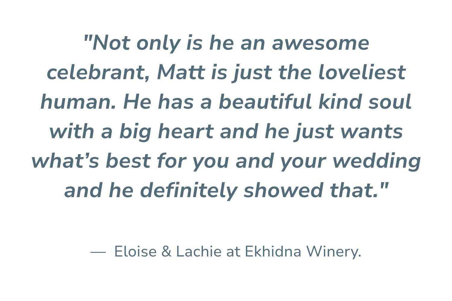 From our first meeting, Matthew was warm, friendly, funny, and so down to earth which was the exact vibe we were after. (1).png