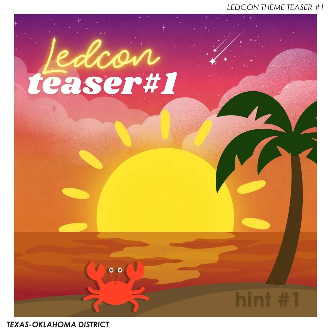 Hey T-O 🙌 It&rsquo;s time to guess the theme for our 2026 district convention, LEDCON! Drop your guesses in the comments below 👇👇👇
&mdash;

T-O Staff Contact Information
District Governor - governor@tokeyclub.com
District Secretary - secretary@to