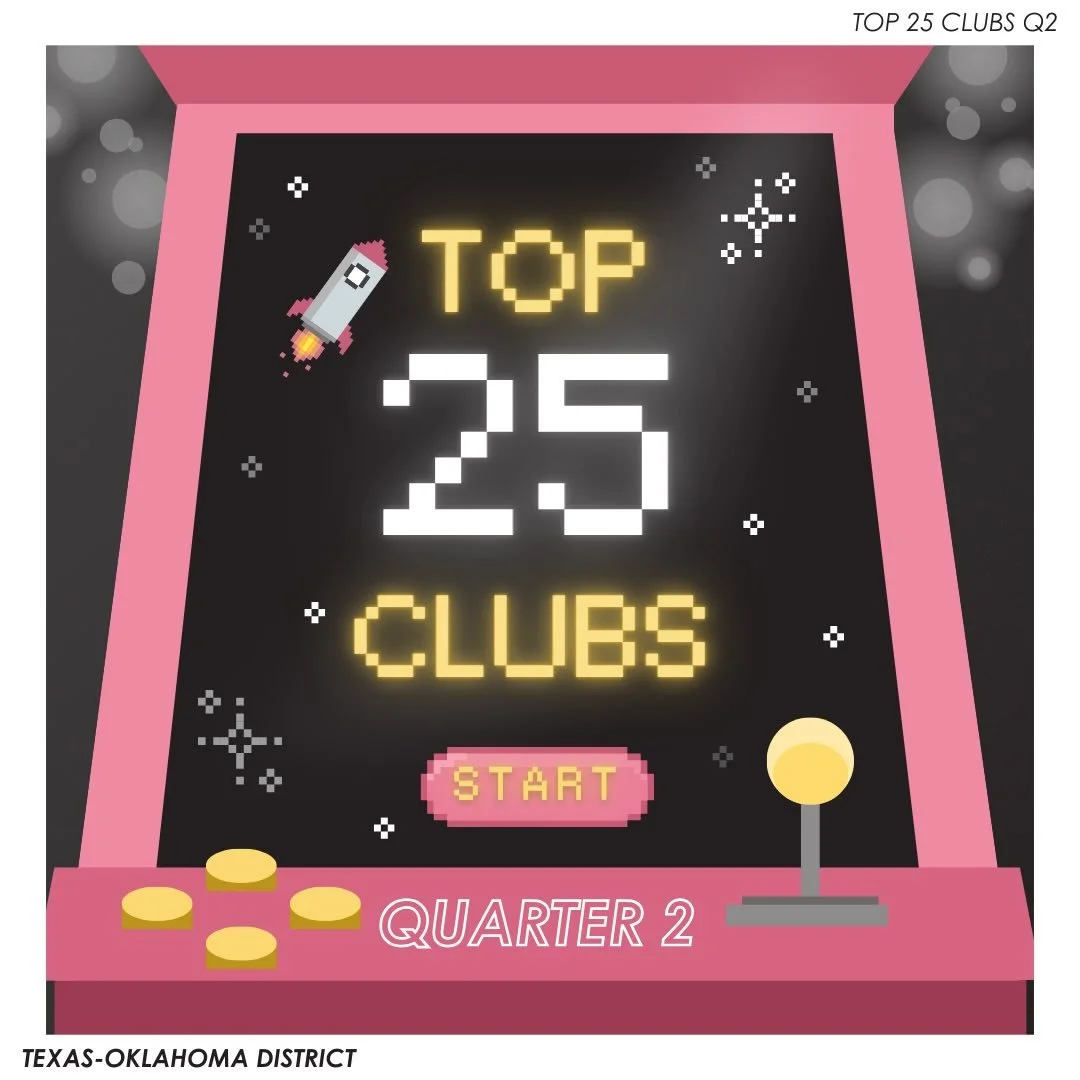 Congratulations to our Top 25 Clubs for Quarter 2!👾⭐️ 
[SCHOOLS IN ALPHABETICAL ORDER] Not sure how to get points for your club? Visit tokeyclub.com and see our FAQ section on our homepage! 🧑&zwj;💻

&mdash;

T-O Staff Contact Information
District 