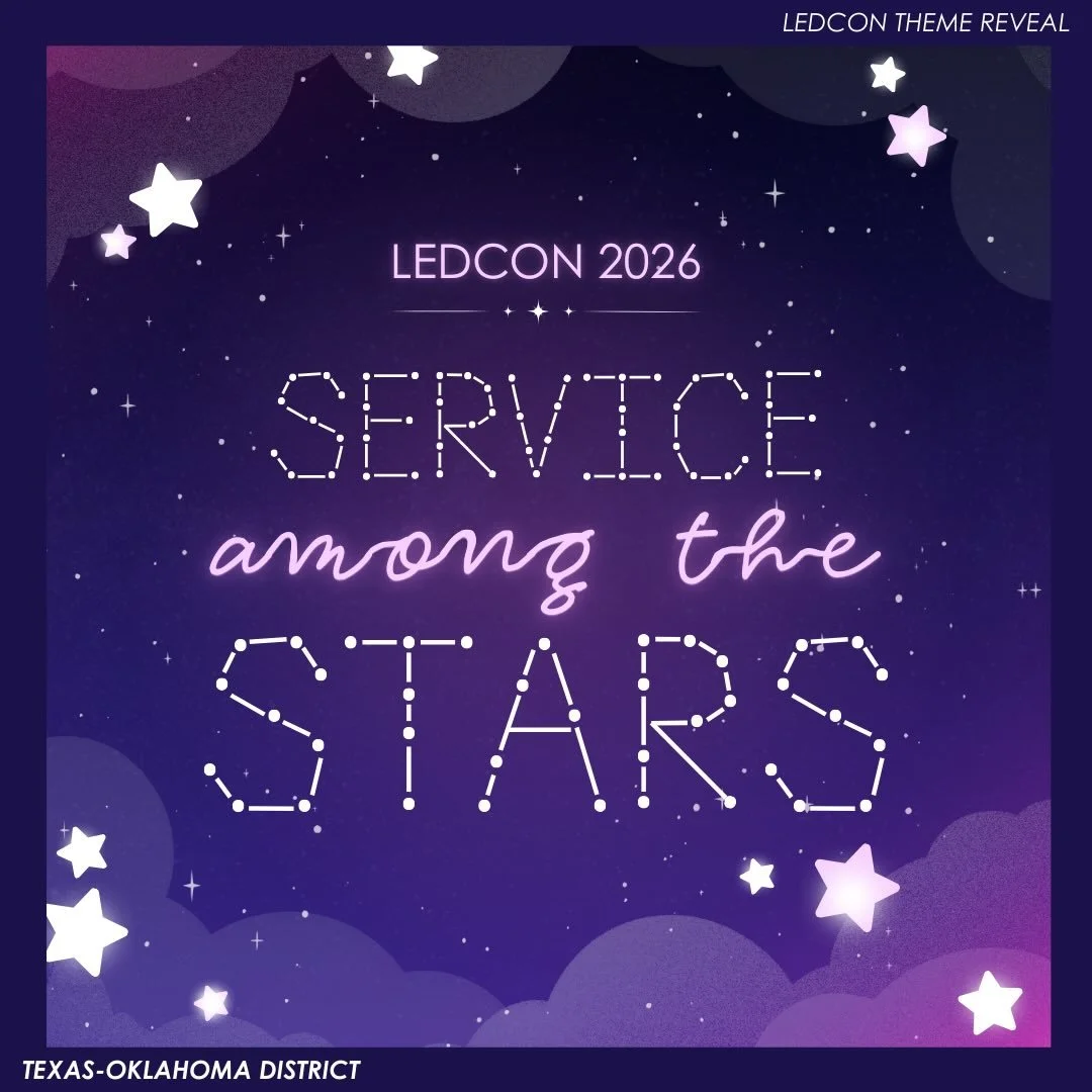 This years LEDCON theme is&hellip; 🥁🥁🥁 Service Among the Stars! 🌟 Can&rsquo;t wait to see you all there and have an out-of-this-world time at LEDCON 2026! 🌌
&mdash;

T-O Staff Contact Information
District Governor - governor@tokeyclub.com
Distri