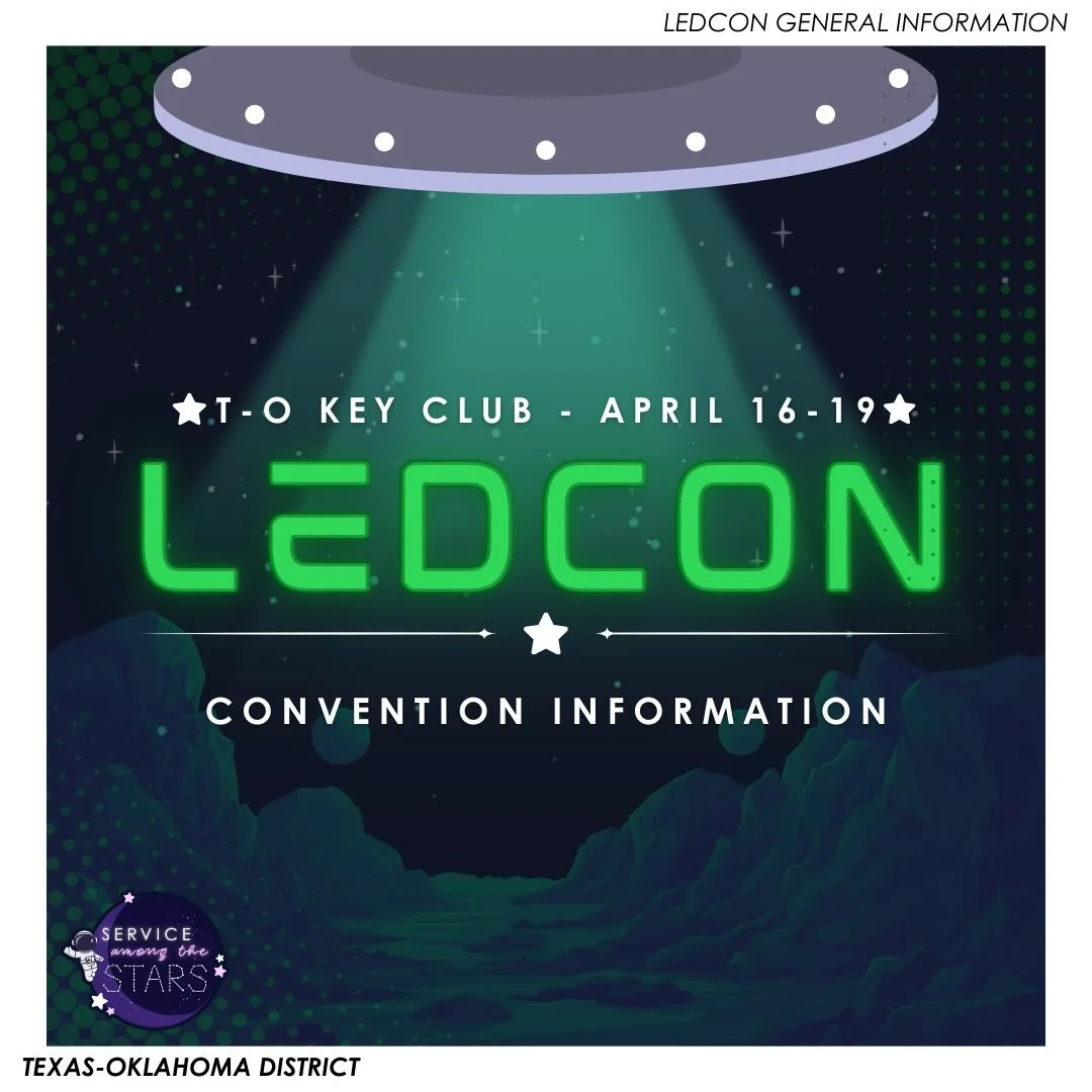 Let&rsquo;s get excited for LEDCON 2026! 🛸💫 REGISTRATION OPENS TOMORROW! 🌟 Unfamiliar with LEDCON? Read through this post to learn more or visit tokeyclub.com/ledcon-2026-information for more information 🚀

&mdash;

T-O Staff Contact Information
