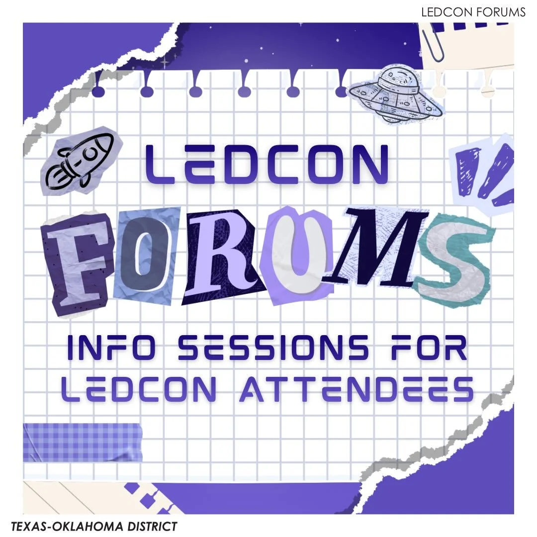 LEDCON IS APPROACHING! 💫 Take a look at the forums YOU 🫵 can attend! Stay tuned for the YAPP app code for specific locations! 📲
&mdash;

T-O Staff Contact Information
District Governor - governor@tokeyclub.com
District Secretary - secretary@tokeyc