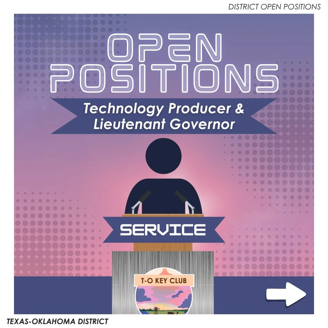 Calling all future T-O leaders! 🫵🫵🫵 Interested in applying for Technology Producer or filling in a LTG vacancy? Send your forms and additional materials to our District Governor and District Administrator by May 4th. 🧑&zwj;💻🧑&zwj;💻🧑&zwj;💻
&m