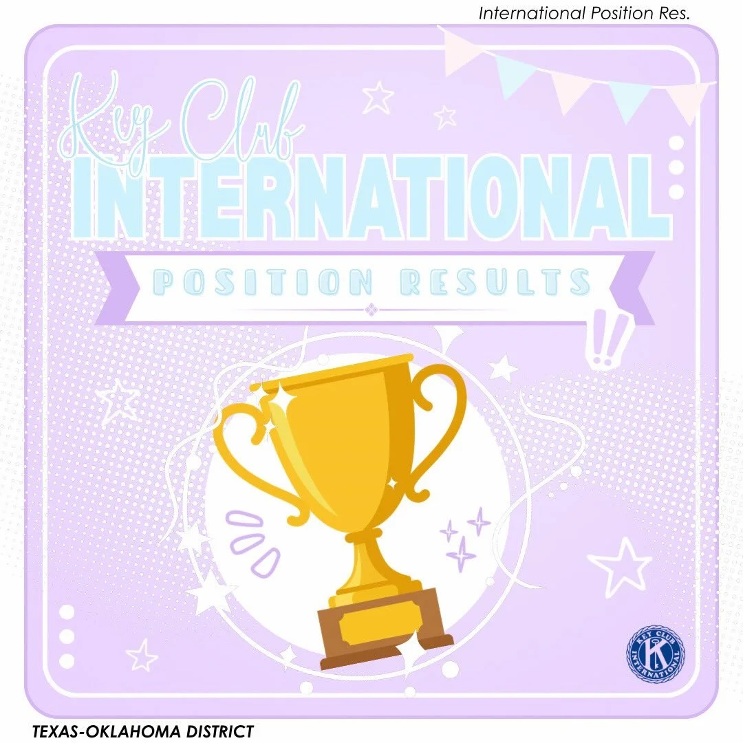 Congratulations to our new UNICEF Champion, Water Warrior, &amp; Charter Champion!! 🏆

T-O Staff Contact Information -
District Governor: bisanabdallakc@gmail.com

District Secretary: keysithara@gmail.com
District Assistant Secretary: emmabravenec@g