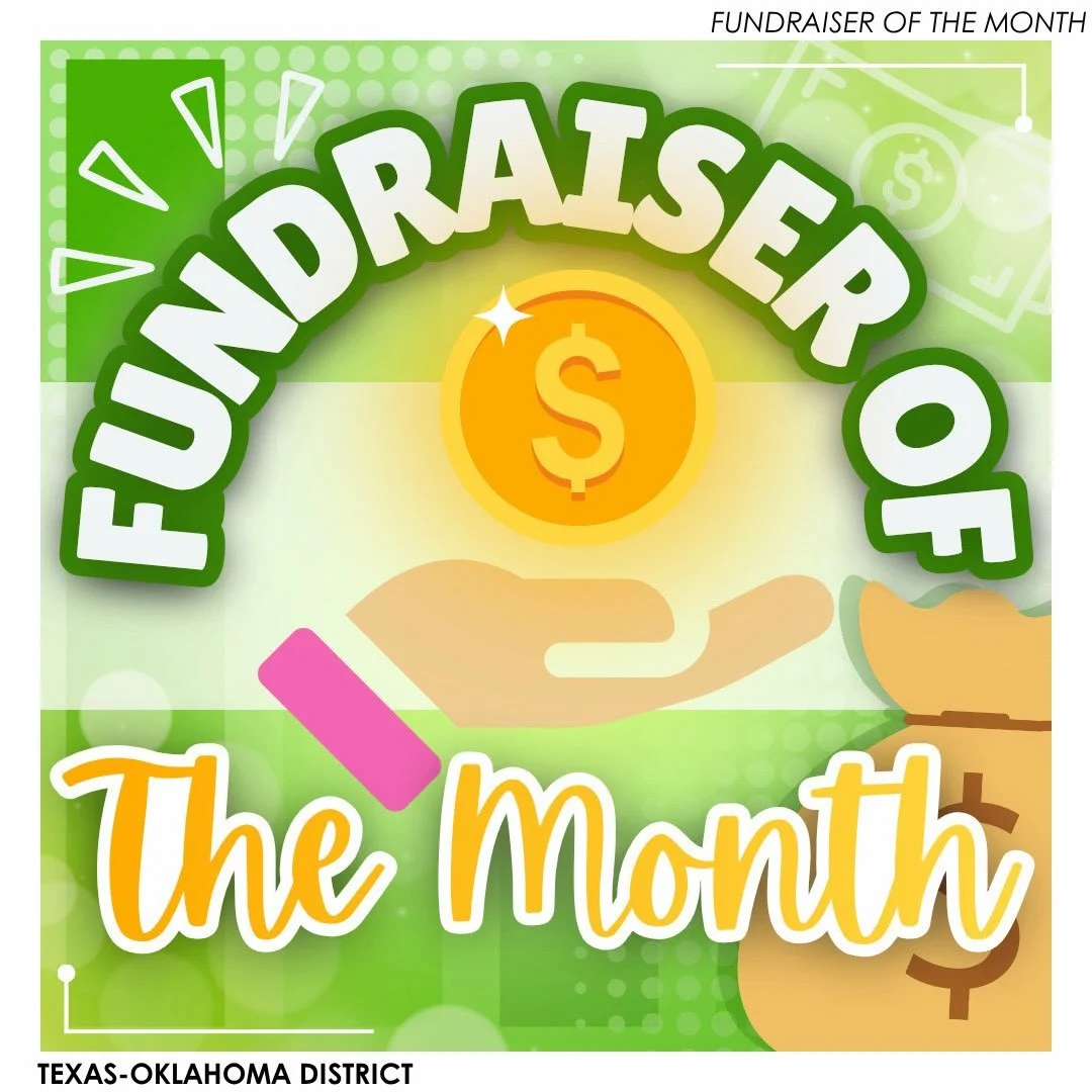 We are excited to introduce Fundraiser of the Month! 💚🌟

If there are any questions or concerns, please contact our District Treasurer Brandon Jimenez for more info! ✦ ݁˖

T-O Staff Contact Information -
District Governor: bisanabdallakc@gmail.com
