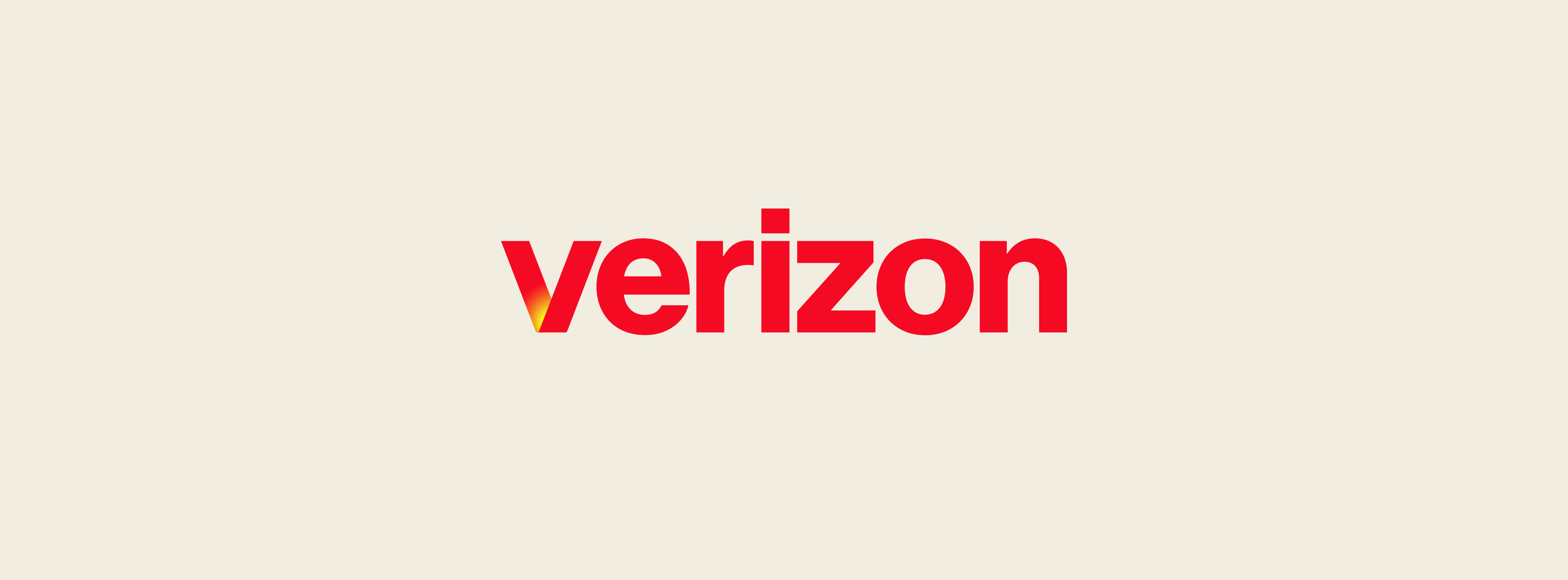 Red Verizon logo on light background