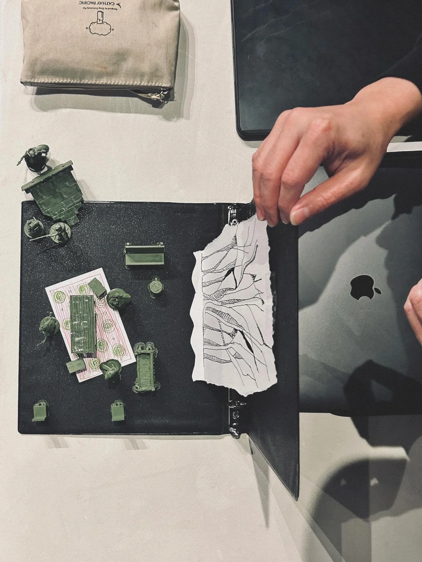 Director Chris Lam explaining our stage concept for The Fox. Staging started this week and our artists are stepping into the beautifully eerie world of The Fox in this deeply theatrical production.

🦊tickets in bio
April 17 + 18 at 7:30PM
April 19 a