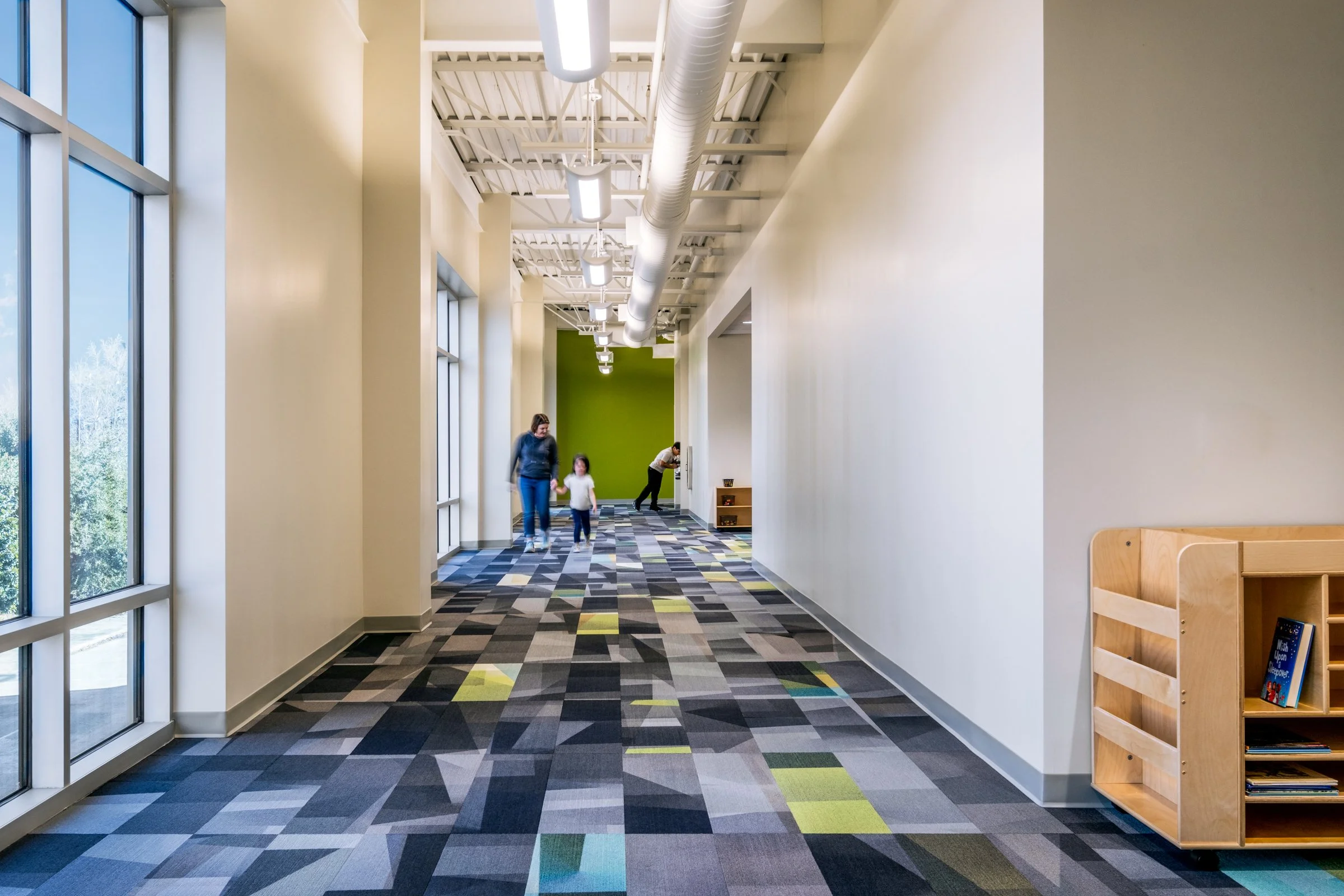 Haynes-Taylor YMCA renovation in Greensboro, NC designed by CPL Architecture, photographed by Paul Lange