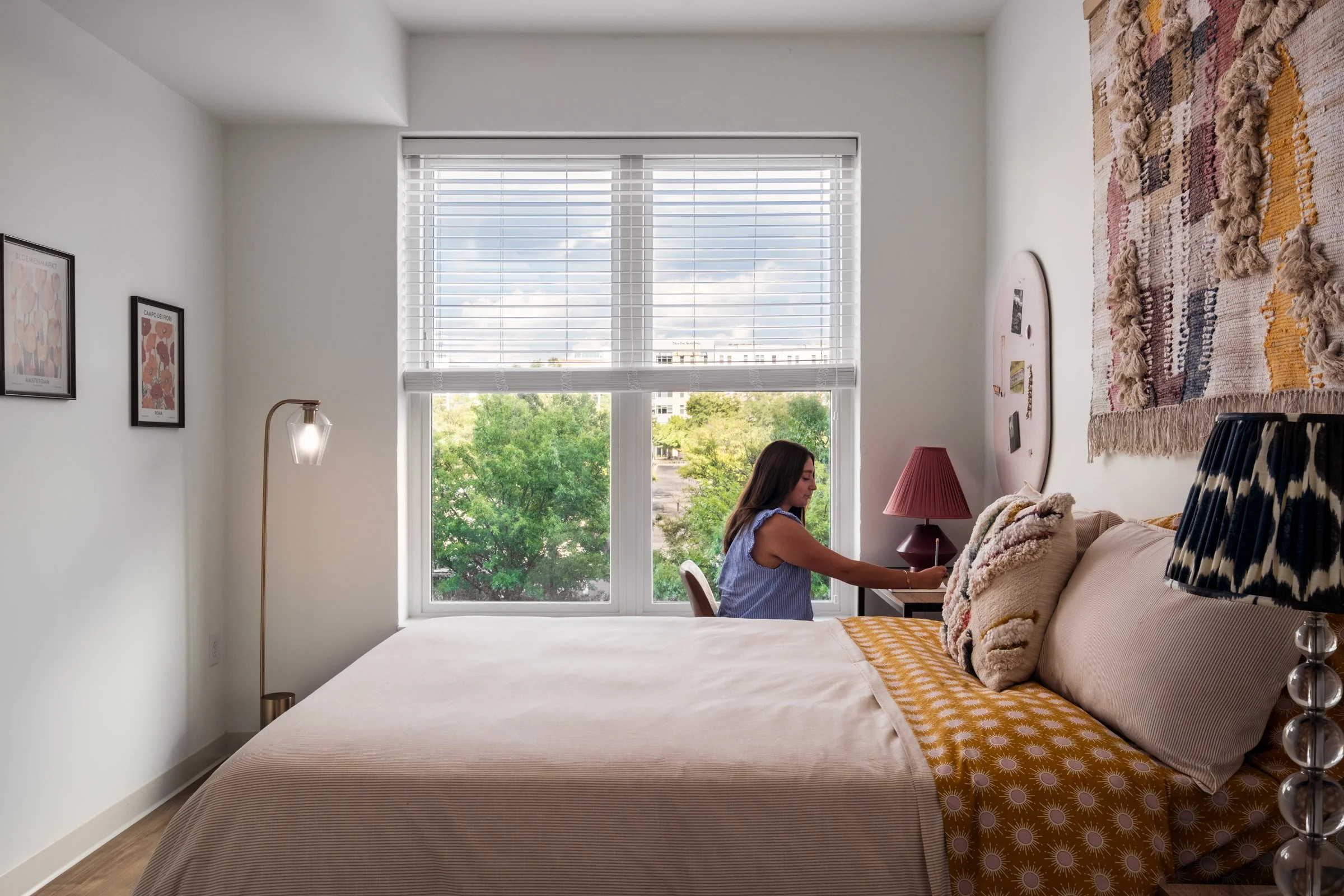 Architectural and lifestyle photography by Paul Lange of Lange Photo Studio, showcasing Gateway 737, a 940-bed student housing community near the University of South Carolina. The series captures the building's modern design, vibrant communal spaces,