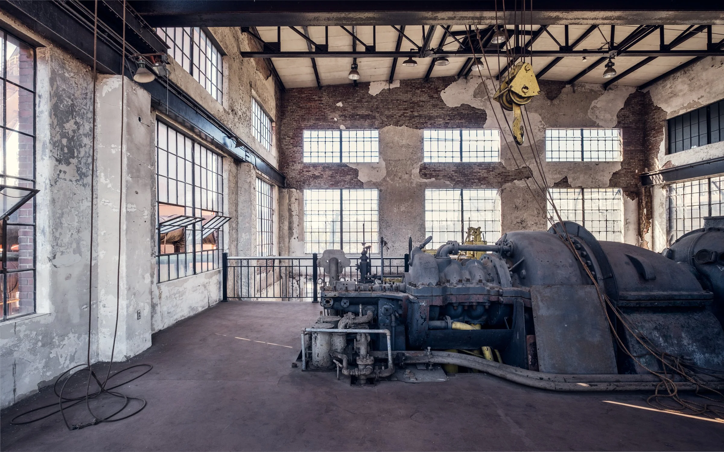Sloss Furnaces, Birmingham, Alabama. Once the heart of the South's iron industry, these blast furnaces operated from 1882 to 1971, shaping Birmingham's identity as an industrial center. Now preserved as a National Historic Landmark, the site stands a