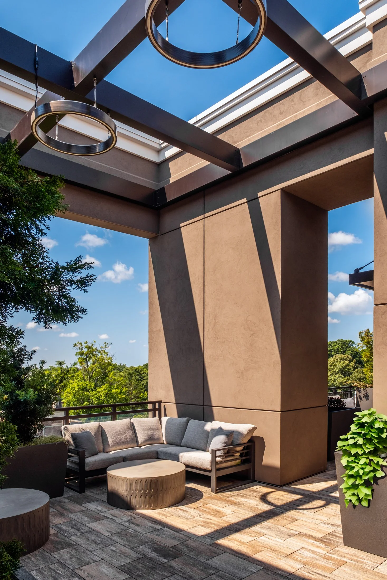 Architectural and landscape photography of Regent Eastover highlighting exterior design and functional spaces.