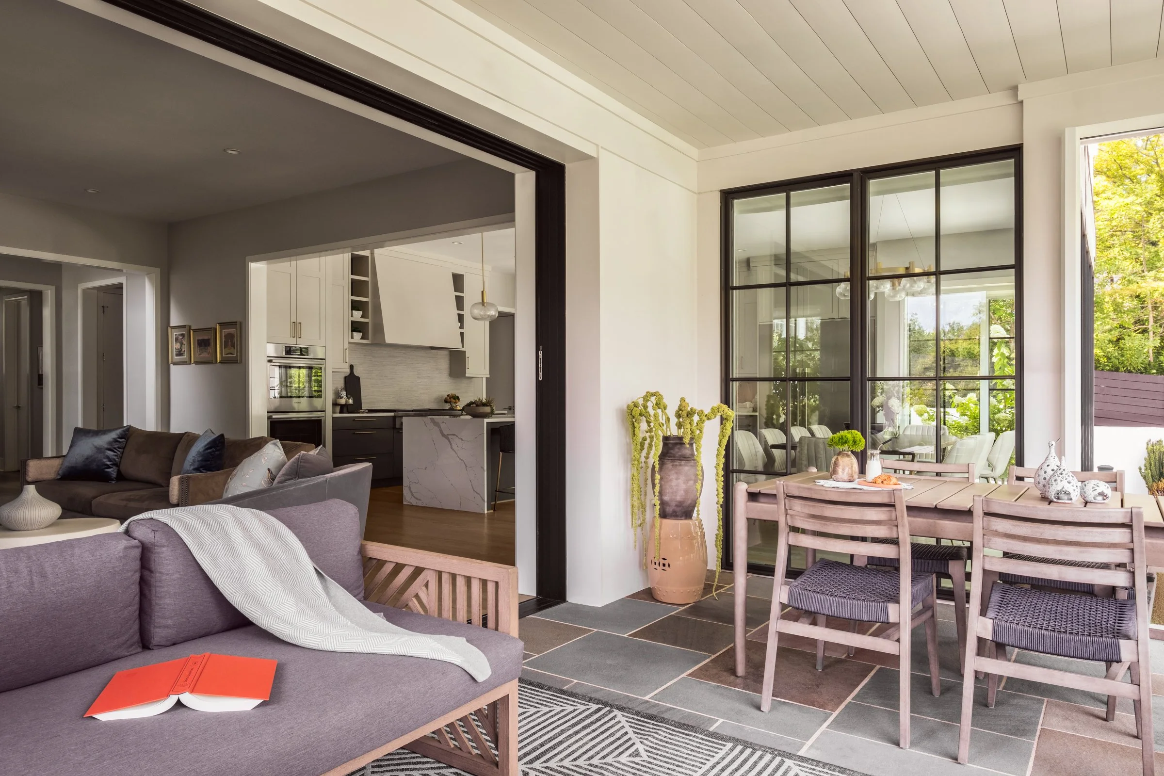 Architectural and design photography of TK Design Group living room, showcasing interior design.  