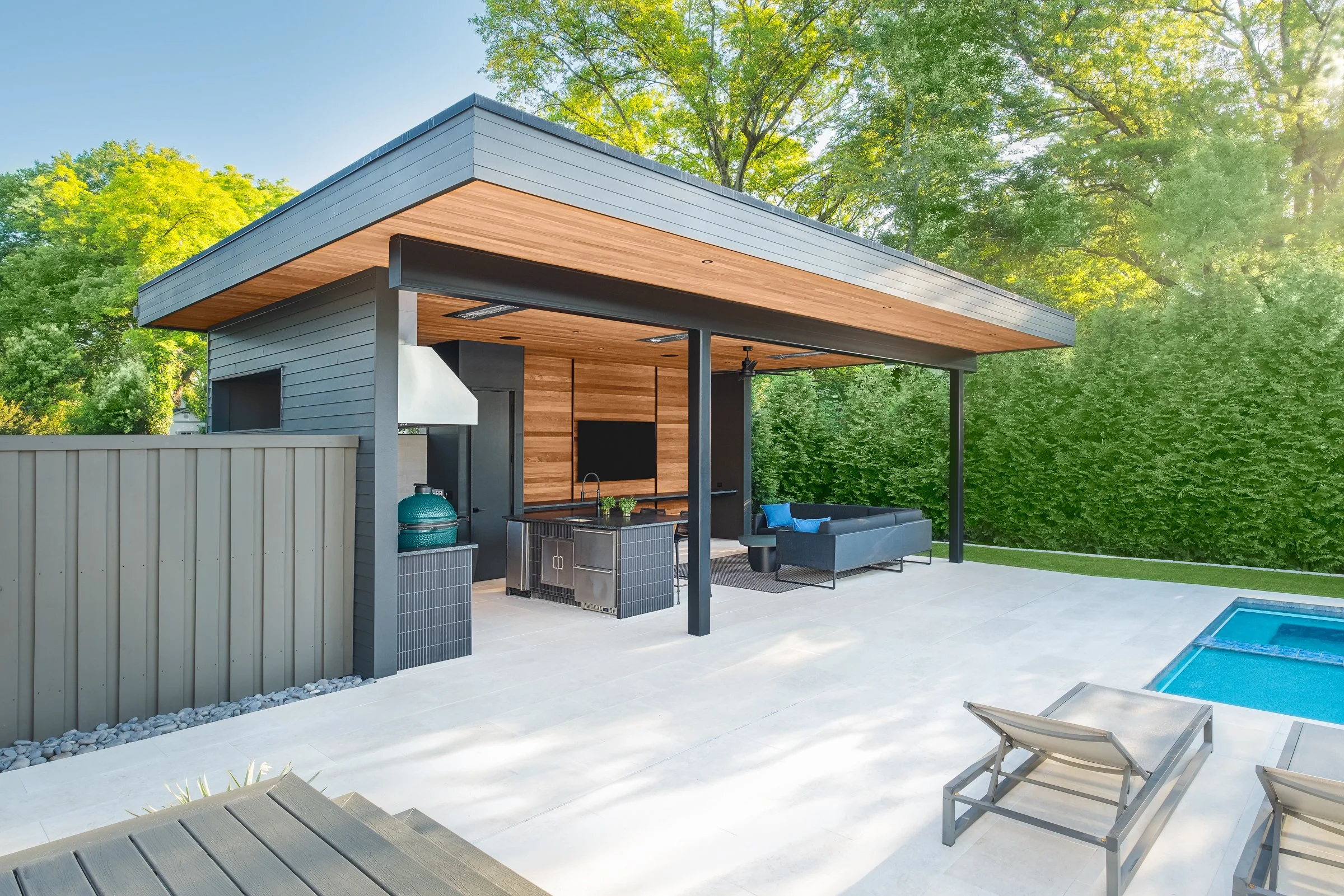 Josh Allison Architecture - Pool Pavilion, Charlotte