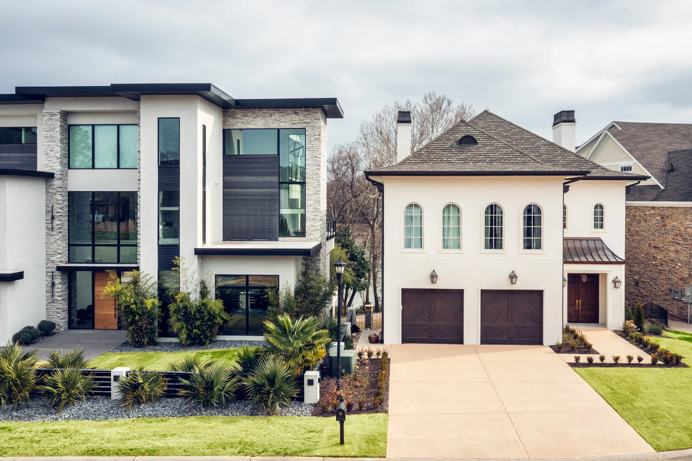 Custom residential home in Congaree Park, Columbia, SC – built by Congaree Construction, photographed by Lange Photo Studio