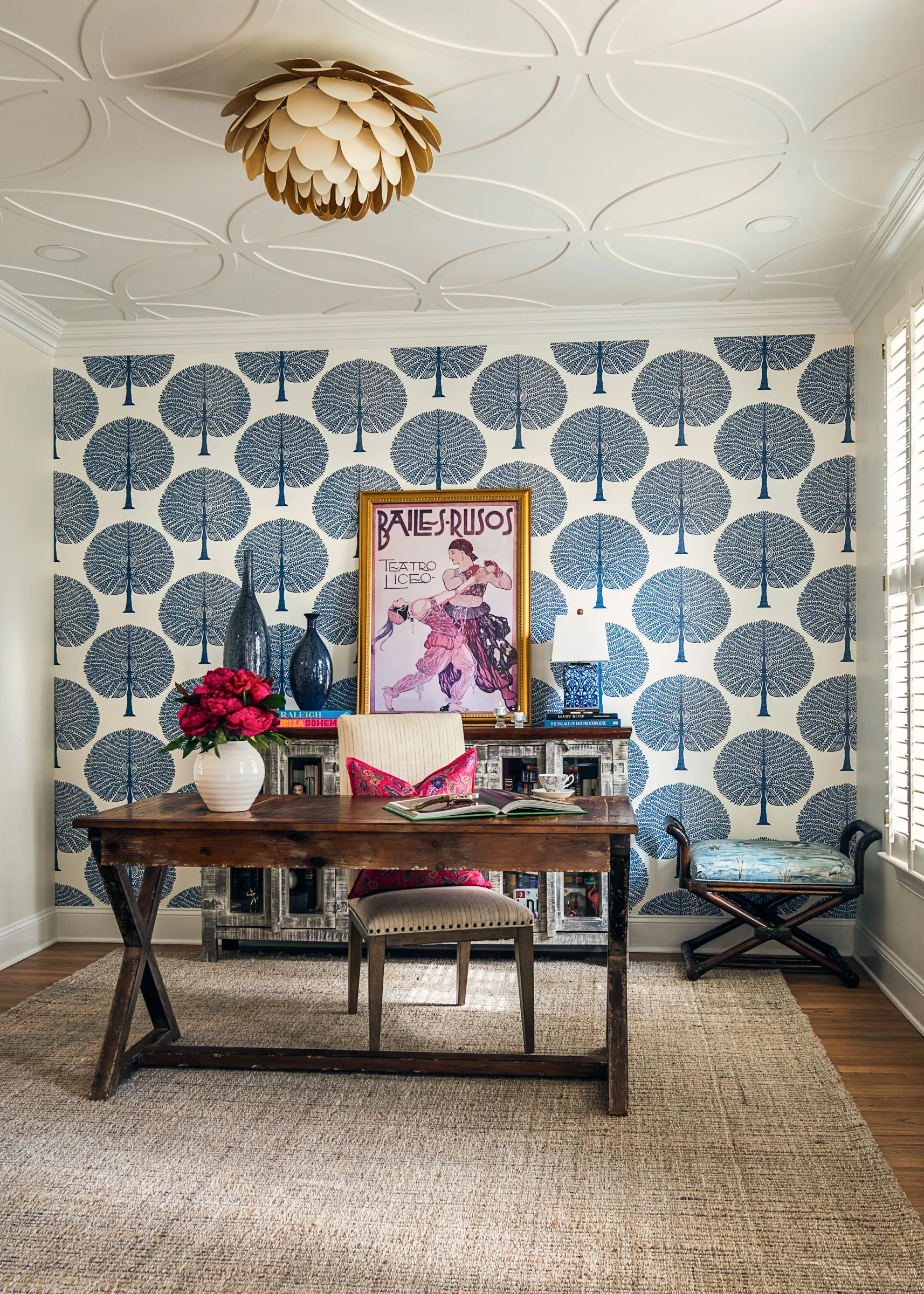 Bardi Designs  luxury residential interior design project featuring a custom kitchen renovation, high-end cabinetry and millwork, detailed tilework, beautifully designed bathrooms, living spaces, and a beautiful study, photographed by Lange Photo Stu